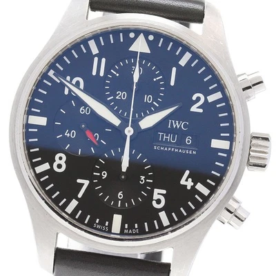 IWC SCHAFFHAUSEN Fliegeruhr IW377709 Chronograph Automatik Herrenuhr_846129 - Bild 1 von 4