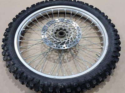 2006 Honda CRF250 CRF250R CRF 250 250R Front Wheel Rim Hub Disc Brake - Image 1 of 4