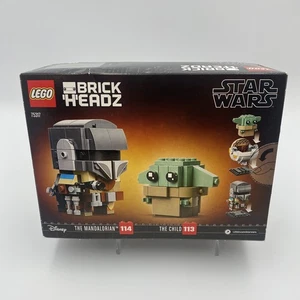 LEGO Brickheadz 75317: The Mandalorian & The Child - 295 Pcs - Sealed. Retired. - Picture 1 of 9