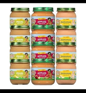 Earth's Best Organic Baby Food Jars, Stage 1 Fruit Puree for Babies 4 Months - Picture 1 of 7