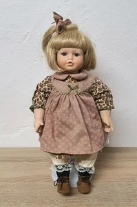 Muñeca artista, muñeca porcelana, 40 cm, artículo de coleccionista, rareza, vintage - Imagen 1 de 11