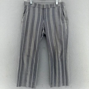 2016 Banana Republic Knöchelhose gestreift grau/weiß Damen 4 Boho adrett klassisch - Bild 1 von 10