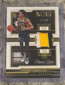 Andrew Nembhard 2022-23 Noir Elegant Decor Relic 17/49 RC - Picture 1 of 2