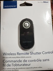 INSIGNIA WIRELESS REMOTE SHUTTER CONTROL FOR CANON - NS-WSCC-C - Picture 1 of 2