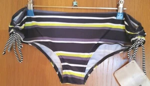 Olympia Damen Bikinihöschen Grau gestreift, Größe 42, Neu - Bild 1 von 1