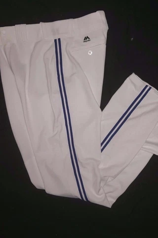TORONTO BLUE JAYS YOUTH WHITE FLEX BASE AUTHENTIC MAJESTIC BASEBALL PANTS Cover