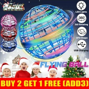 PRO Flying Ball Boomerang Spinner - Mini Drone Hover Orb for Kids - Picture 1 of 31