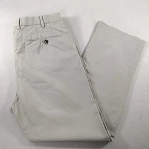Pantalone chino uomo Incotex Slowear gamba dritta beige piatto davanti taglia 34x29 - Foto 1 di 10