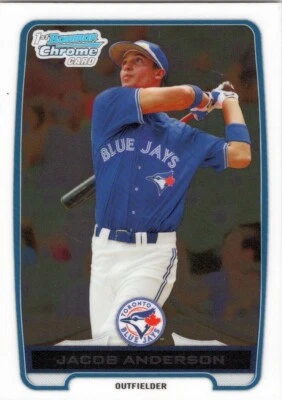 2012 Bowman Chrome Prospects #BCP83 Jacob Anderson Toronto Blue Jays - Image 1 of 2