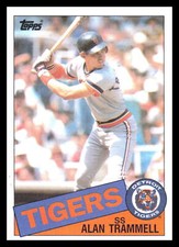 1985 Topps Alan Trammell #690    Detroit Tigers 3G