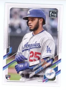 2021 TOPPS UPDATE KEIBERT RUIZ DEBUT  ROOKIE #US309 LOS ANGELES DODGERS QUANTITY - Picture 1 of 1