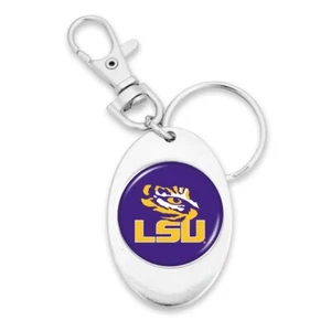 LSU Oval Keychain - Picture 1 of 1