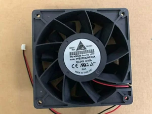 Ventola di raffreddamento PFB1224UHEC8X per inverter volume aria grande Delta 12038 24V 2,40A - Foto 1 di 4