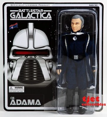 Bif Bang Pow! Battlestar Galactica 8" Cdr. Figura de acción Adama 2012 nueva Foto 1 de 4