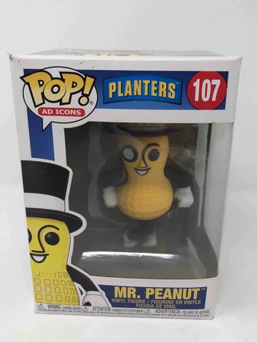 Funko POP! Ad Icons Mr. Peanut #107 Vinyl Figure Cover