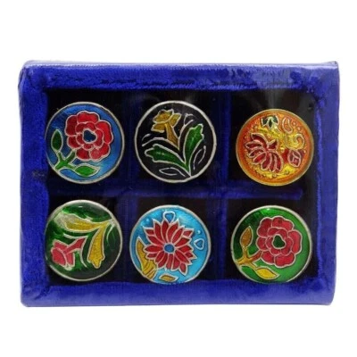 Lasa Aromatic Natural Solid Perfume Long Lasting 6 Fragrance 4 gm Each