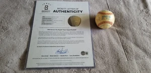 1984 Kansas City Royals Team signed Baseball George Brett +24 others BAS LOA - Picture 1 of 10