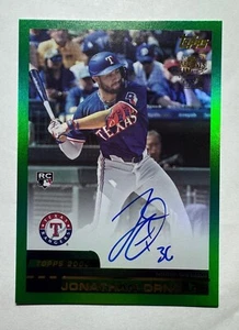 2024 Topps Archives '00 Fan Favorites Autograph Green Jonathan Ornelas 66/99 - Picture 1 of 5