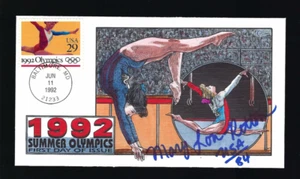 Mary Lou Retton signed cover Olympic Gymnast Gold Medal Winner - Picture 1 of 1
