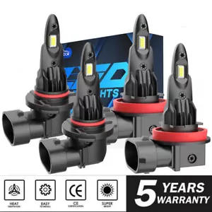 For 2019-2021 Ford Ranger XLT Crew Cab Pickup 4-Door LED Headlights Bulbs CSP 4X - Picture 1 of 14