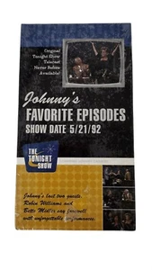 Johnny Carson NEW SEALED VHS LAST GUESTS Bette Midler Robin Williams 5/21/92 - Picture 1 of 8