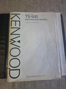 Kenwood TS-50S Ham Radio Mobilny nadajnik-odbiornik Instrukcja Schematy - Zdjęcie 1 z 16