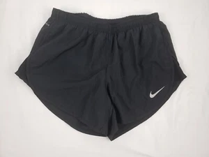 Women's Nike Small Black Tempo Running Shorts Dri Fit AJ4713-010 - Picture 1 of 18