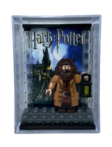 Minifigure Display Case For Lego Harry Potter Hagrid MINIFIG INCLUDED - Picture 1 of 4