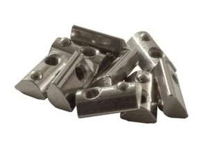 25 x Nutenstein mit Federkugel 8mm Nut - M5 - Bild 1 von 3