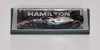 MODELLINO AUTO 1:43 SPARK F1 FORMULA 1 MERCEDES AMG W13 HAMILTON FRENCH GP 2022 - Immagine 1 di 4