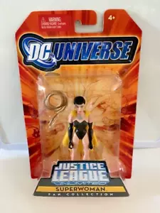 DC Universe Justice League Unlimited Superwoman 4in Mattel 2008 - Picture 1 of 1