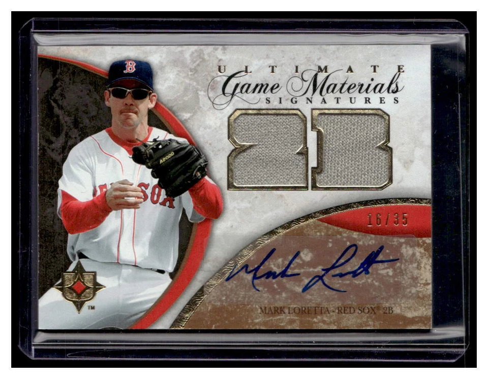 2006 Ultimate Collection Game Materials Signatures Mark Loretta Auto Jersey /35 - Изображение 1 из 1