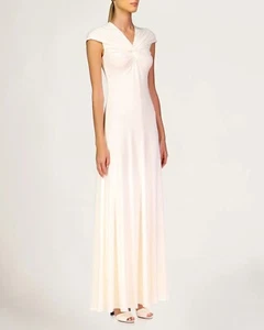 Brand New HALSTON Scarlet Twist Wedding Gown Size US 14 / UK 16 RRP €445 - Picture 1 of 11
