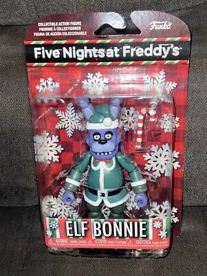 Funko Five Nights At Freddy's {FNAF}Holiday🎄ELF BONNIE🐰Figura de acción coleccionable Foto 1 de 4