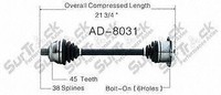 Left New CV Complete Assy Cardone Industries 66-9208 Left New CV Complete Assy Cardone Industries 66-9208