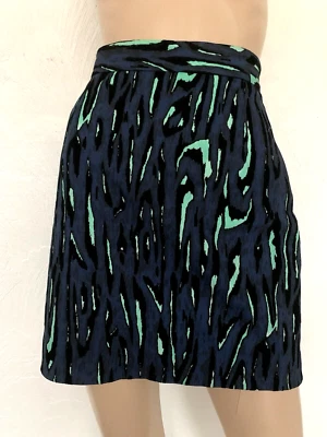 PROENZA SCHOULER High Waisted Silk Lined Short Pencil Skirt UK 10 US 6 S Perfect — 第 1/4 张图片