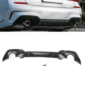 For BMW 3 Series G20 G21 G28 2019 20+ Rear Bumper Lip Diffuser Lip Carbon Fiber - Picture 1 of 9