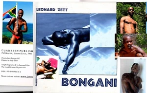 BONGANI BY ZETT BLACK INCHES HUGE MODEL HB BOOK ALMOST ALL COLOR AFRICAN HUNK - Picture 1 of 1