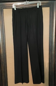 Akris Punto Black Wool Gaberdine Pant size 4 - Picture 1 of 5