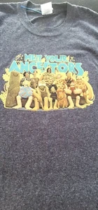 Meet Your Ancestors Early Man Movie Theaters Youth XL Promo T Shirt Gray Disney - Picture 1 of 6