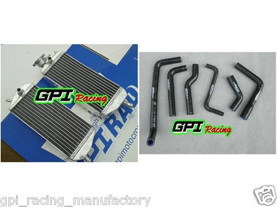 aluminum radiator &hose Gas Gas MX/SM/EC 125/200/250/300 07-13 08 09 10 11 12 - Image 1 of 4