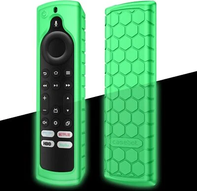 Silicone Case for 6.2" Fire TV Stick 4K Max (2nd Gen)/Toshiba/Insignia Remote - Image 1 of 4