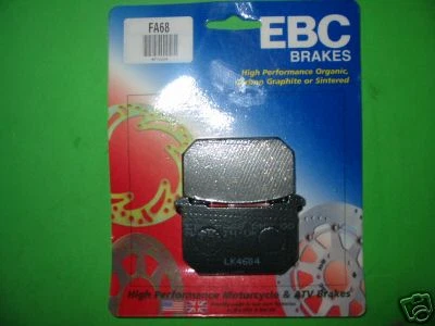 Pastillas de freno EBC Kawasaki KZ440 KZ550 KZ750 KZ1000 KZ1100 FA68   Foto 1 de 1