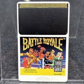 Battle Royale (TurboGrafx-16) Authentic Game Card Great Condition