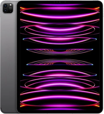 Apple iPad Pro 2022 12.9 Zoll 256GB WiFi spacegrau MNXR3FDA Gut - Refurbished - Bild 1 von 3