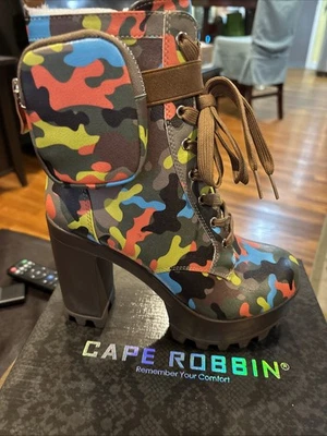 女式皮靴 6 码 — 第 1/4 张图片