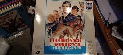 FLUCHT NACH ATHENA, Roger Moore LASER VISION, Bildplatte, Disk, LaserDiscs, Disc - Bild 1 von 2