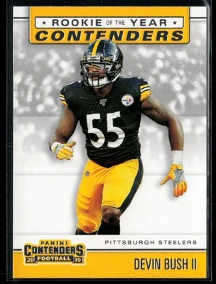 2019 Panini Contenders Rookie of the Year #RYA-DB Devin Bush II - Image 1 of 2