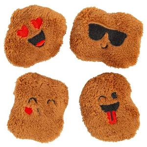 Fun Express Mini Smiling Stuffed Chicken Nuggets - 2 3/4" – 3 1/2", 12 Pieces - Picture 1 of 1