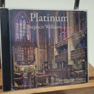 New Sealed Stephen Williams Organist Platinum 15 Tracks CD - Picture 1 of 2